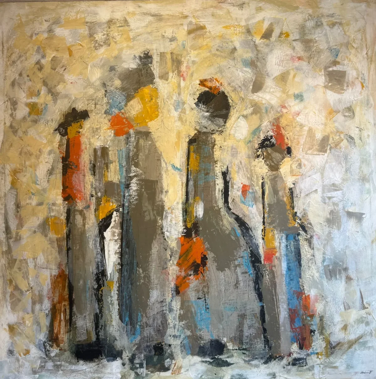 Muted Voices | Acrylic on Canvas