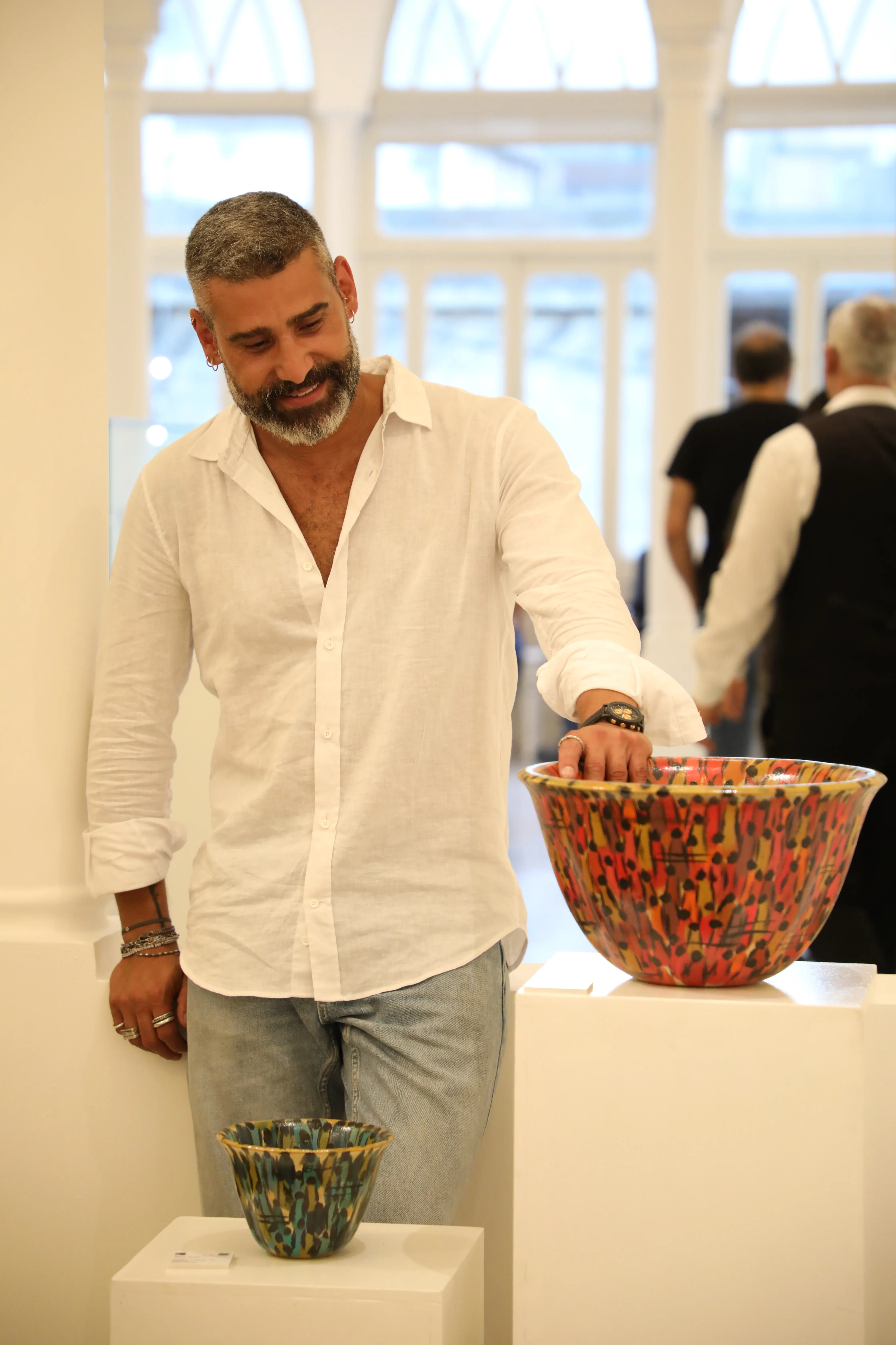 Bahaa Jawhari at Le Salon du Finjan